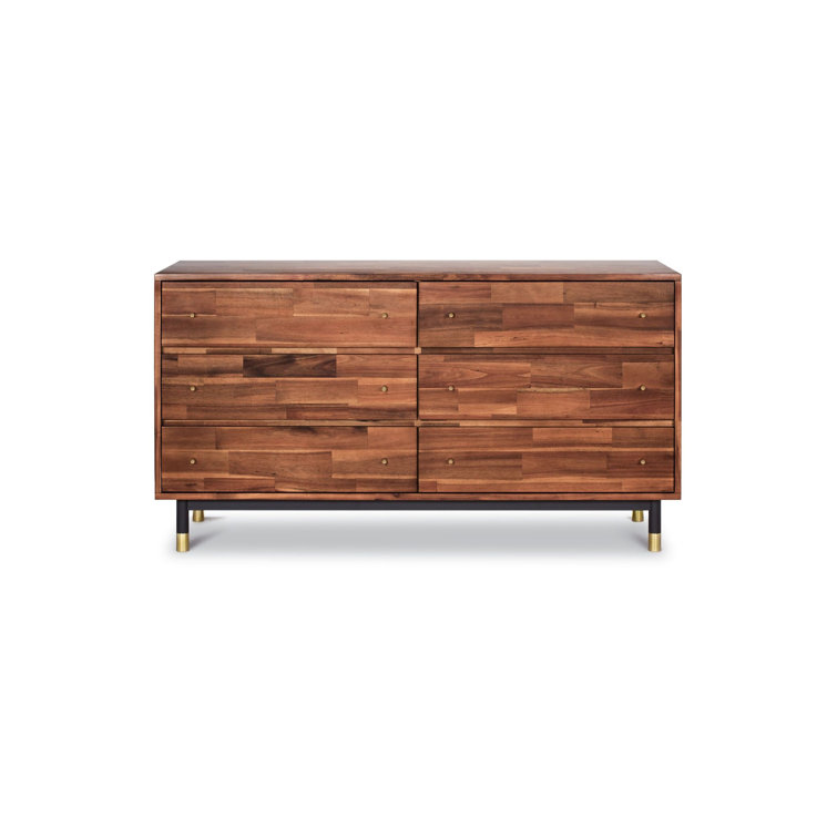 Dakota 6 Drawer Dresser & Reviews AllModern